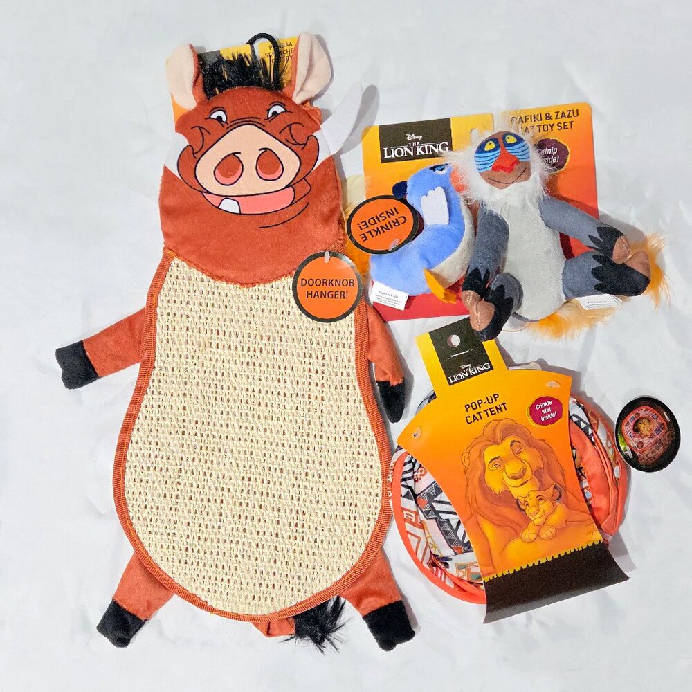 The Lion King, Cat Toy BUNDLE #2! - New, unopened!